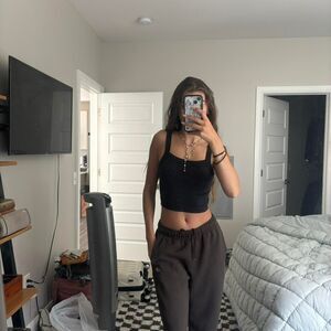 Urban Outfitters New Without Tags Black Tank Top